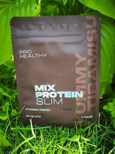 MIX PROTEIN SLIM YUMMY TIRAMISU Низкокалорийный коктейль со вкусом Тирамису, 145 2693964519 фото