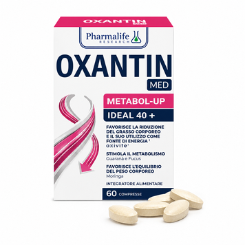 Диетическая добавка для стимуляции обмена веществ Oxantin, 60 таб. Оксантин, Италия 214715 фото