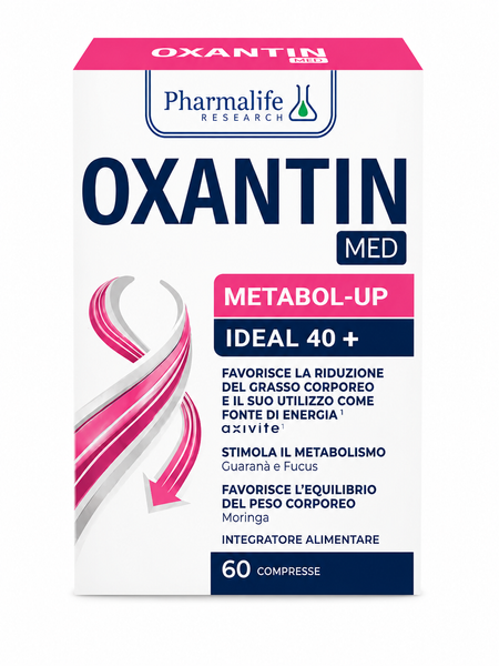 Диетическая добавка для стимуляции обмена веществ Oxantin, 60 таб. Оксантин, Италия 214715 фото