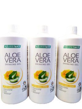 Питний Гель Алоє Вера Мед LR Aloe Vera 90% Набір з 3 шт. Німеччина 80700 фото
